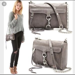 Rebecca minkoff dark grey mini m.a.c. Crossbody